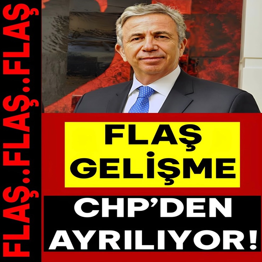 SON DAKİKA.. FLAŞ GELİŞME CHP'DEN AYRILIYOR!