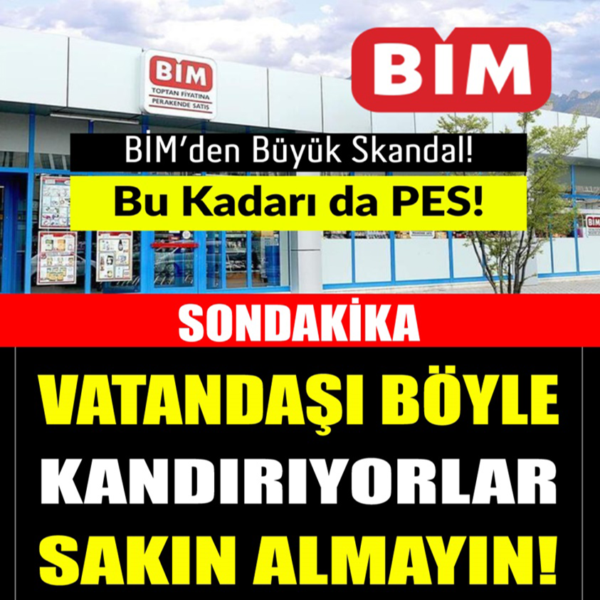 SON DAKİKA..VATANDAŞI BÖYLE KANDIRIYORLAR SAKIN ALMAYIN !