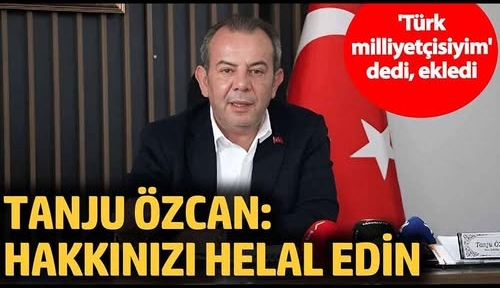 Tanju Özcan'dan gündemi sallayan açıklama...