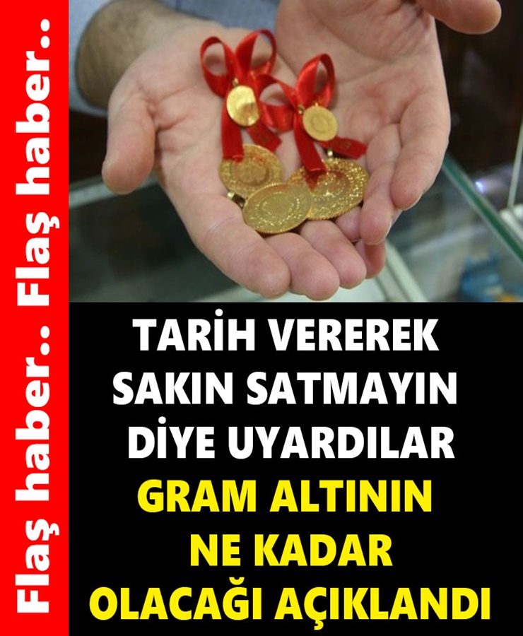 Tarih Vererek Sakın Satmayın Diyerek Uyardılar