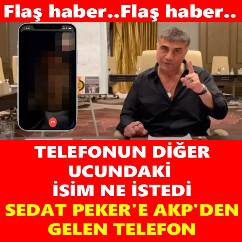 TELEFONUN DİĞER UCUNDAKİ İSİM NE İSTEDİ