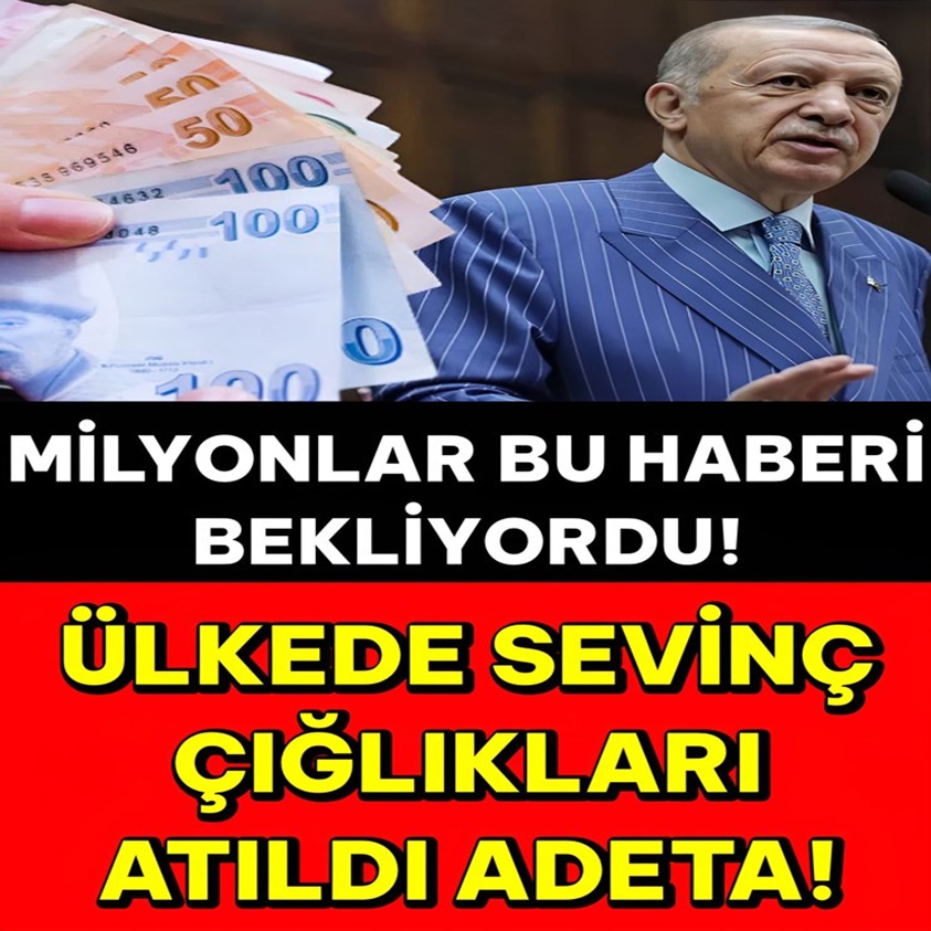 ÜLKEDE SEVİNÇ ÇIĞLIKLARI ATILDI ADETA!