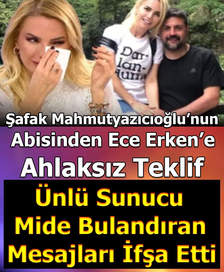 Ünlü Sunucu Mide Bulandıran Mesajları İfşa Etti