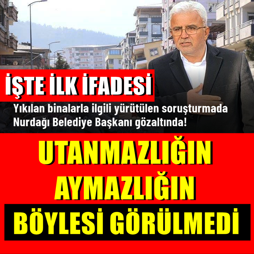 UTANMAZLIĞIN AYMAZLIĞIN BÖYLESİ GÖRÜLMEDİ