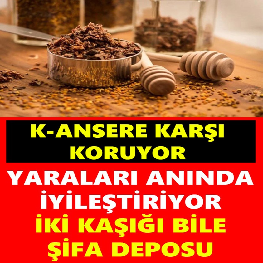 YARALARI ANINDA İYİLEŞTİRİYOR İKİ KAŞIĞI BİLE ŞİFA DEPOSU