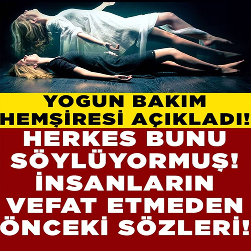 YOĞUN BAKIM HEMŞİRESİ AÇIKLADI